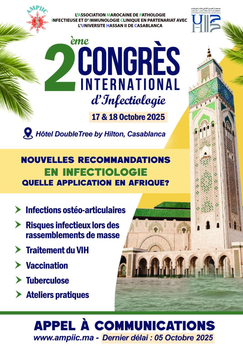 2ème Congrès International d'Infectiologie